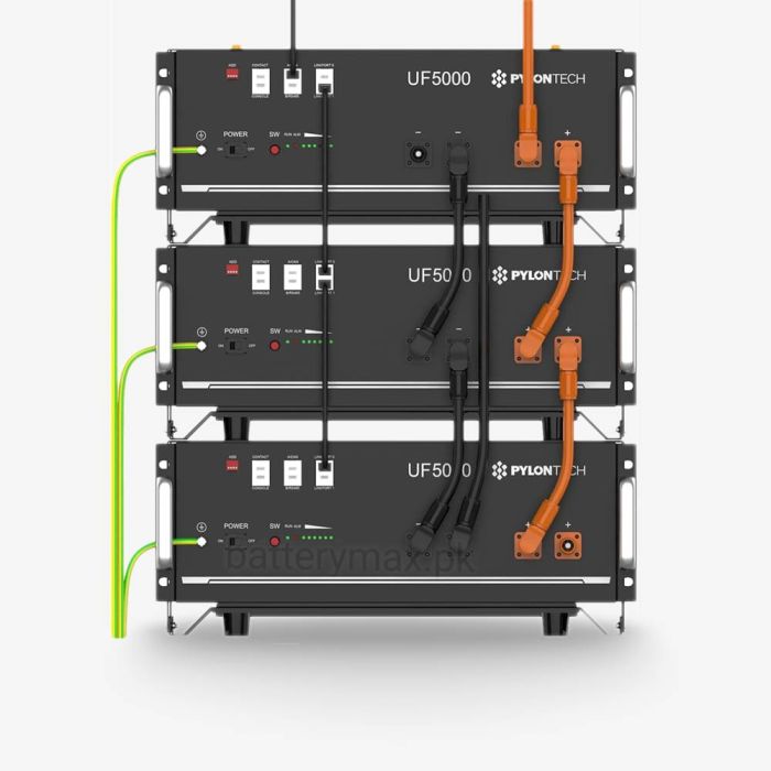 PYLONTECH 5kWh-48V (UF 5000) Stackable Lithium Battery - Image 2